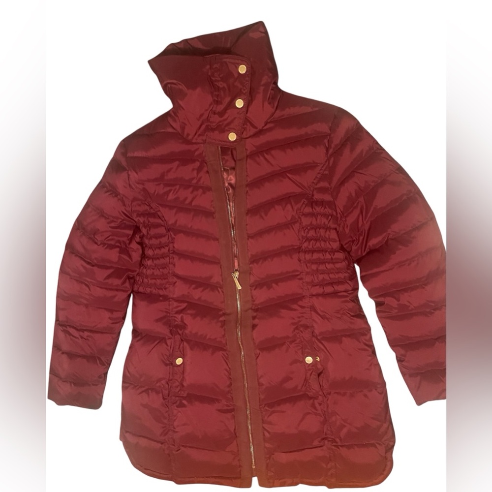 Ellen Tracy Red Puffer Women Jacket
